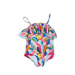 NEW Tropical Adventure Girls RuffleButts swimsuit size 6,  NWT,